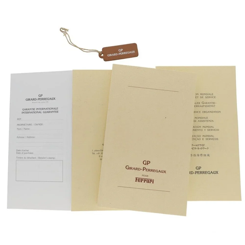 GIRARD-PERREGAUX Watches 8020 Stainless Steel/leather Mechanical Automatic